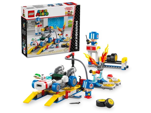 LEGO® Mario Kart™ – Toads Werkstatt