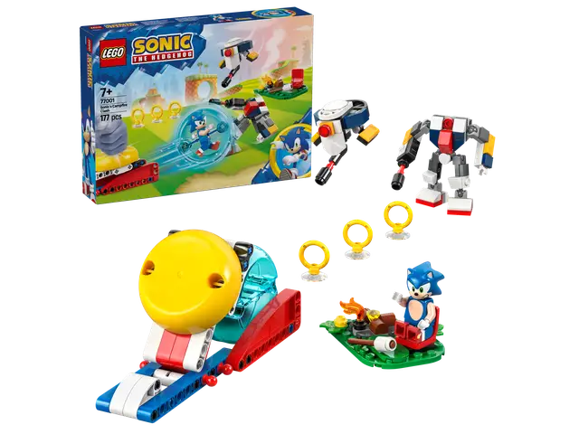 LEGO® Sonics Showdown am Lagerfeuer