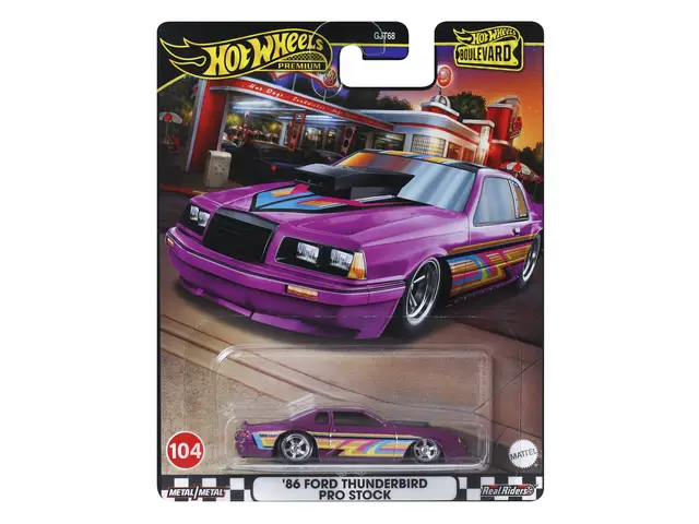 MATTEL Hot Wheels Boulevard '86 Ford Thunderbird Pro Stock