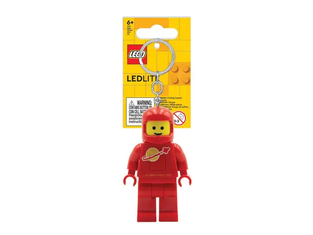 LEGO® LEGO LED Schlüsselanhänger Classic Spaceman ROT
