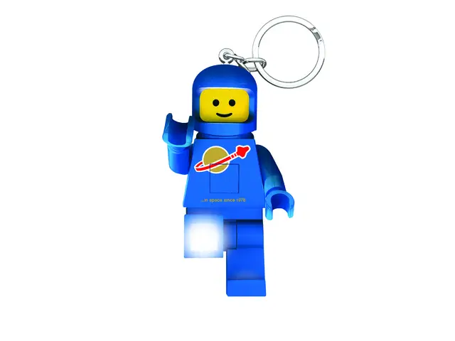 LEGO® LEGO LED Schlüsselanhänger Classic Spaceman BLAU