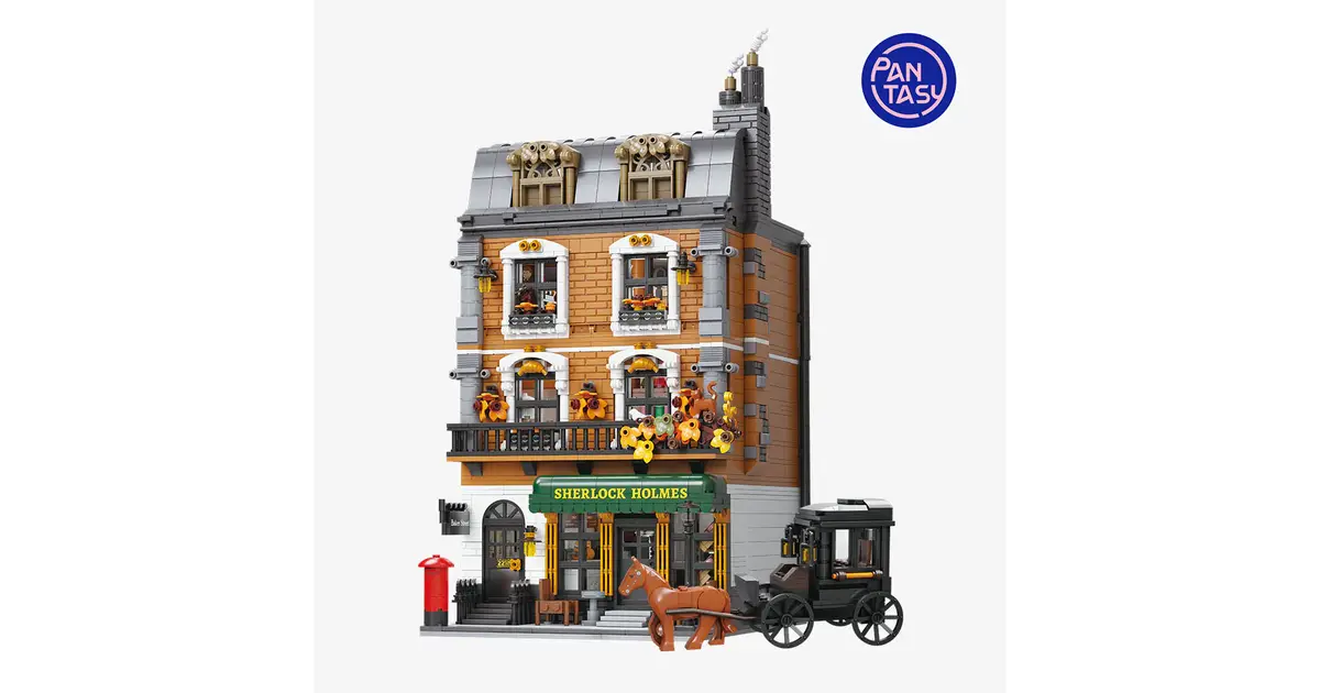 LToys PANTASY Sherlock Holmes™ Baker Street 221B Apartment