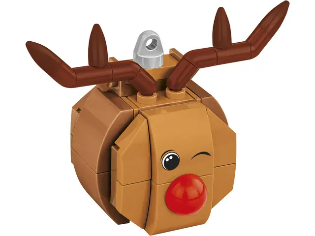 COBI GMBH Christbaumschmuck - Rentier mit der roten Nase