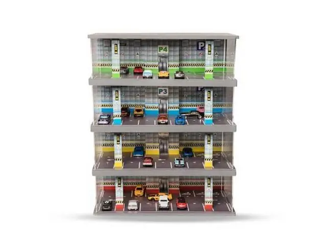 ATLANTIC Illuminated Diorama model "Car Park 4 floor" Scale 1/64
