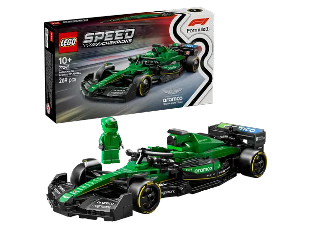LEGO® Aston Martin Aramco F1® AMR24 Rennauto