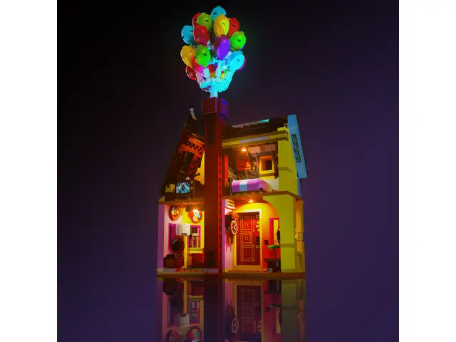 LIGHT MY BRICKS LMB 2.0 Beleuchtungsset für LEGO Disney „Oben“-Haus-