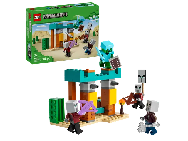 LEGO® Die Illager-Wüstenpatrouille