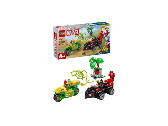 LEGO® Actionspaß mit Spin und Electro in ihren Dino-Flitzern