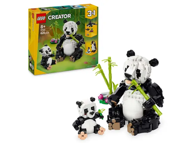 LEGO® Wilde Tiere: Pandafamilie
