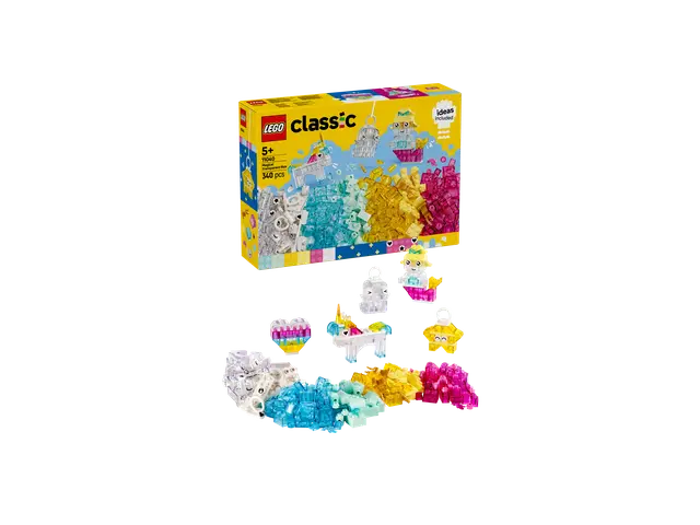 LEGO® Zauberbox mit durchsichtigen Steinen