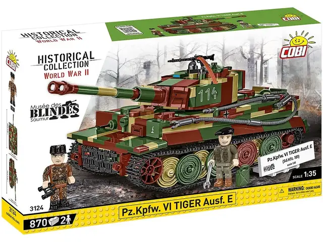 COBI GMBH PZKPFW VI TIGER AUSF.E 2IN1