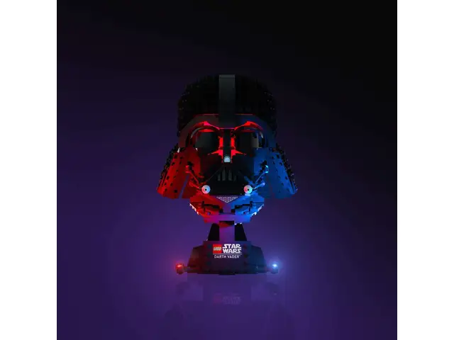 LIGHT MY BRICKS LMB 2.0 Beleuchtungsset für LEGO Star Wars Darth Vader Helm #75304