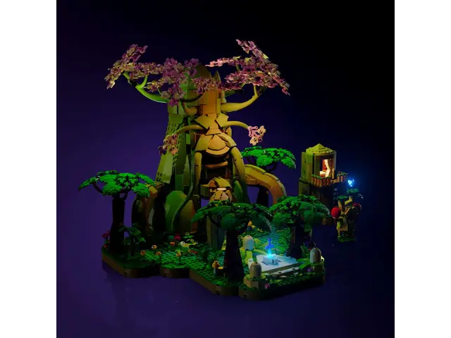 LIGHT MY BRICKS LMB 2.0 Beleuchtungsset für LEGO The Legend of Zelda Großer Deku-Baum 2-in-1 #77092