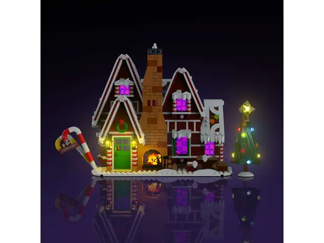LIGHT MY BRICKS LMB 2.0 Beleuchtungsset für LEGO Lebkuchenhaus #10267