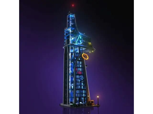 LIGHT MY BRICKS LMB 2.0 Beleuchtungsset für LEGO Marvel Avengers Tower #76269