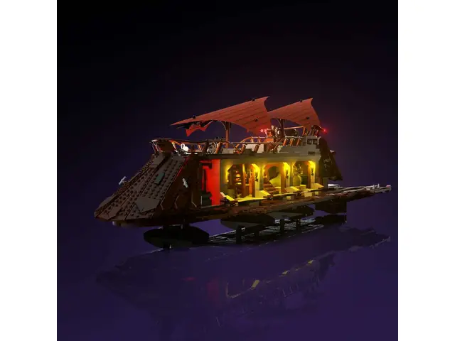 LIGHT MY BRICKS LMB 2.0 Beleuchtungsset für LEGO Jabbas Segelschiff #75397