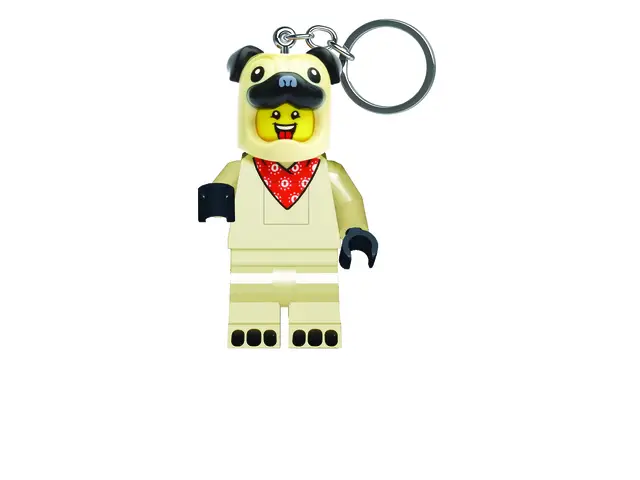 LEGO® LED Schlüsselanhänger Mops