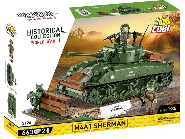 COBI GMBH Sherman M4A1