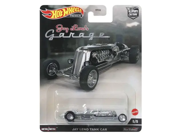 MATTEL Hot Wheels Jay Leno Garage Tank Car - HCJ85