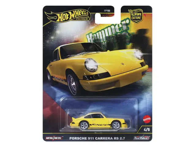 MATTEL Hot Wheels Car Culture Porsche 911 Carrera RS 2.7