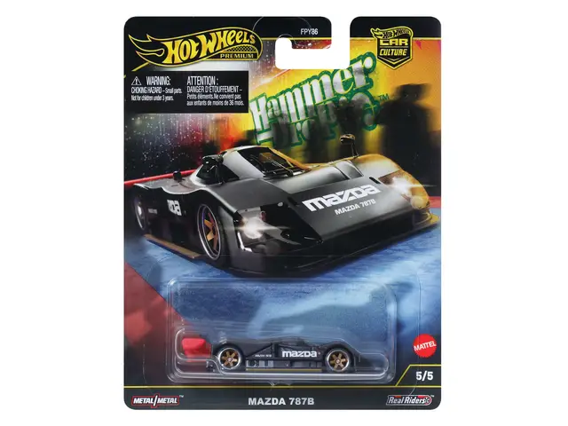 MATTEL Hot Wheels Car Culture Hammer Drop Mazda 787B