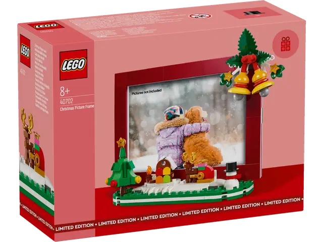 LEGO® Weihnachts-Bilderrahmen
