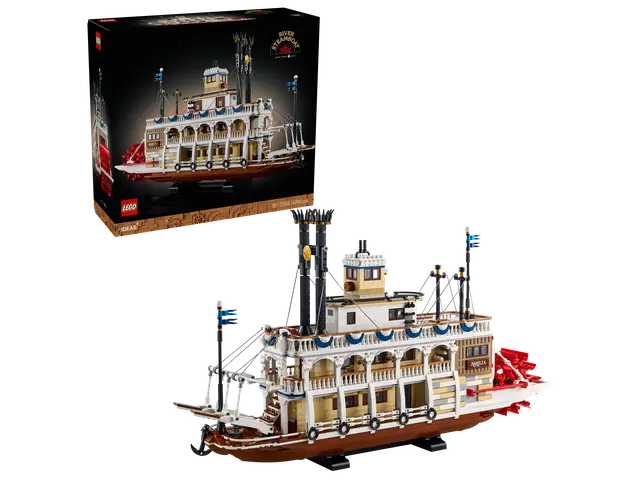 LEGO® Flussraddampfer