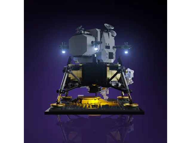 LIGHT MY BRICKS LMB 2.0 Beleuchtungsset für LEGO NASA Apollo 11 Mondlandeeinheit #10266
