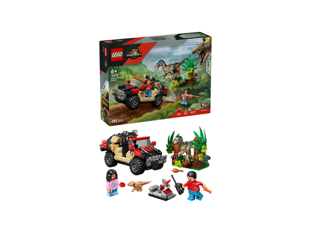 LEGO® Raptor: Verfolgungsjagd mit dem Geländewagen