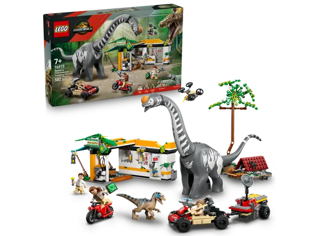 LEGO® Raptor & Titanosaurus: Große Fährtensuche