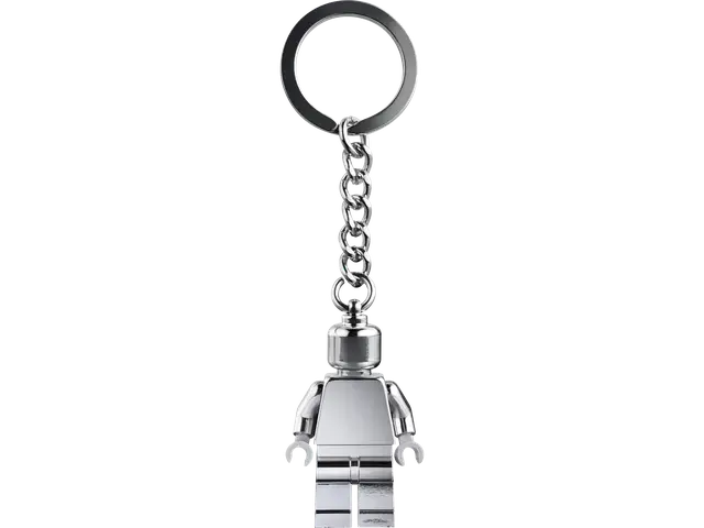 LEGO® Silberner Minifigur Schlüsselanhänger