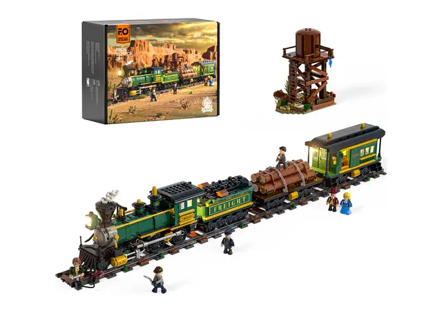 FUNWHOLE Western-Güterzug
