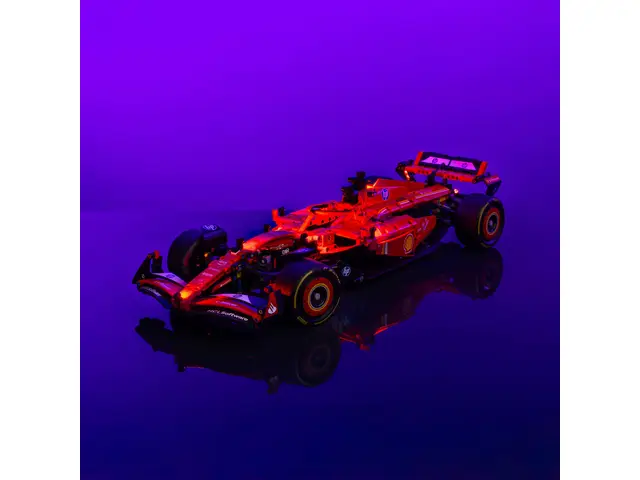 LIGHT MY BRICKS LMB 2.0 Beleuchtungsset für LEGO® Ferrari SF-24 F1 Auto #42207