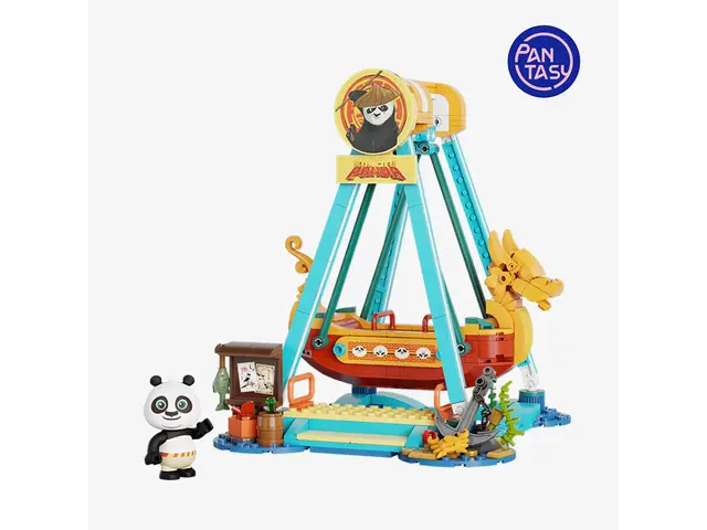 PANTASY Kung Fu Panda Adventure Park - Fahrt mit dem Piratenschiff