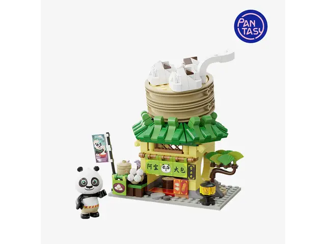 PANTASY Kung Fu Panda Mini Street View - Po's Dumpling Shop