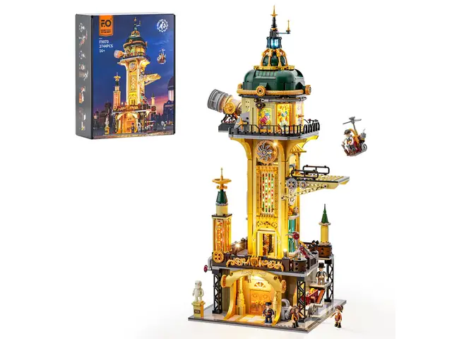 FUNWHOLE Steampunk-Aussichtsturm