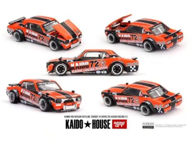 MINI GT Mini GT - 1/64 Nissan Skyline 2000GT-R (KPGC10) Kaido Racing V1