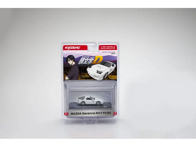 KYOSHO KYOSHO Original 1/64 Initial D Mazda RX-7 (FD3S)