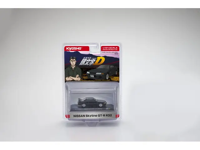 KYOSHO KYOSHO Original 1/64 Initial D Nissan Skyline GT-R (BNR32)
