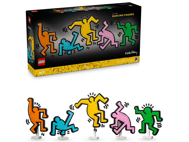 LEGO® Keith Haring – Tanzende Figuren
