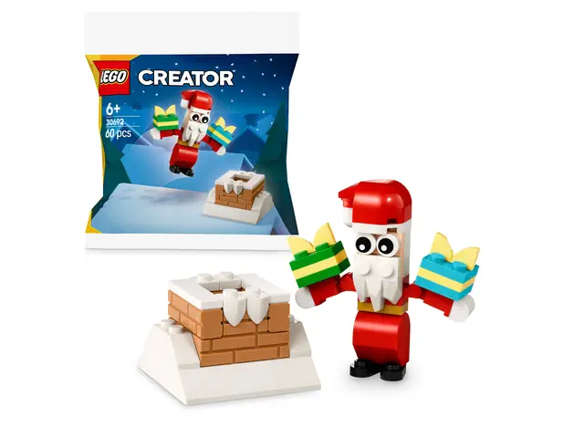 LEGO® Der Weihnachtsmann im Schornstein
