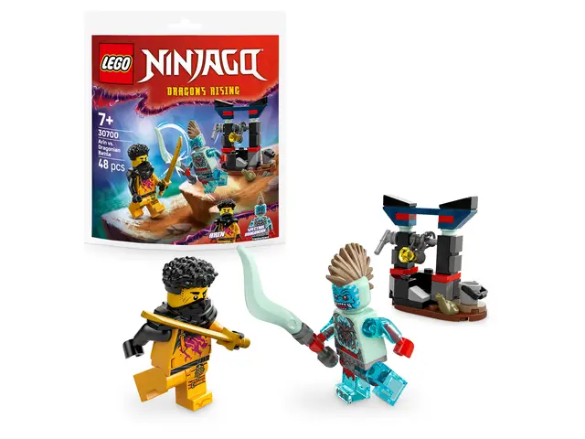LEGO® Arins Duell mit dem Drachenmenschen