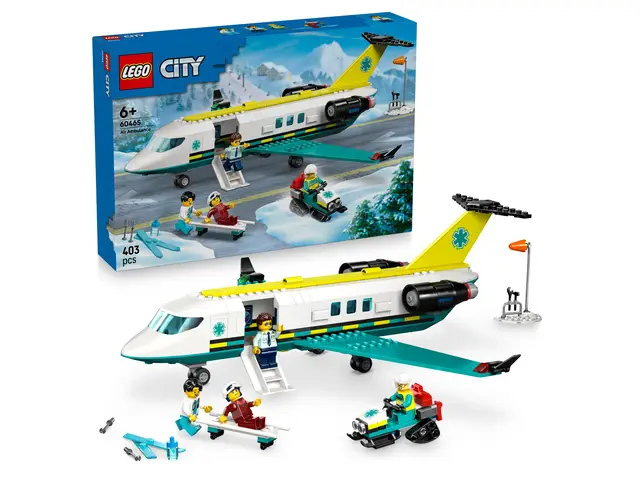 LEGO® Emergency Air Ambulance Airplane