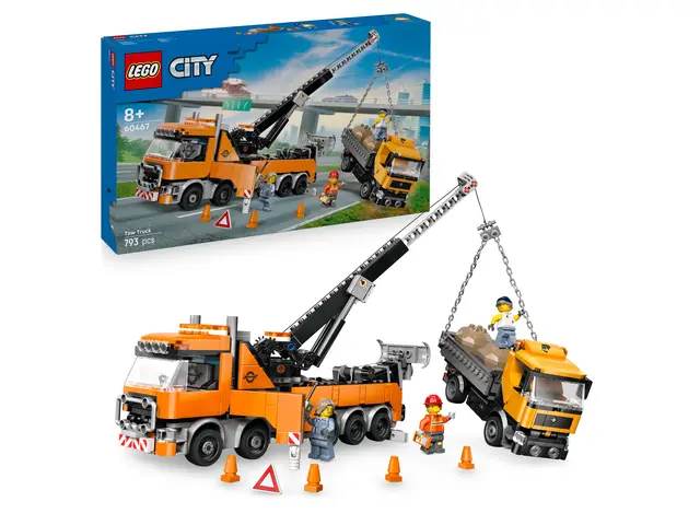 LEGO® Schwerlast-Abschleppwagen mit Kran