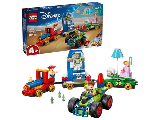 LEGO® Partyzug und das Auto RC aus Toy Story