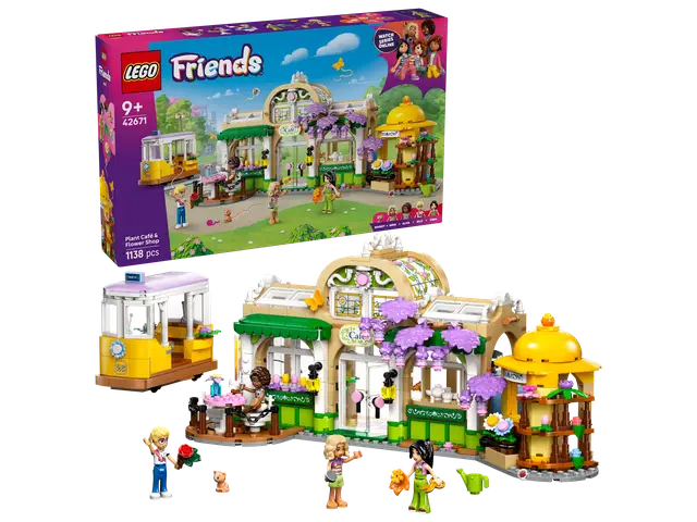 LEGO® Pflanzencafé und Blumenkiosk