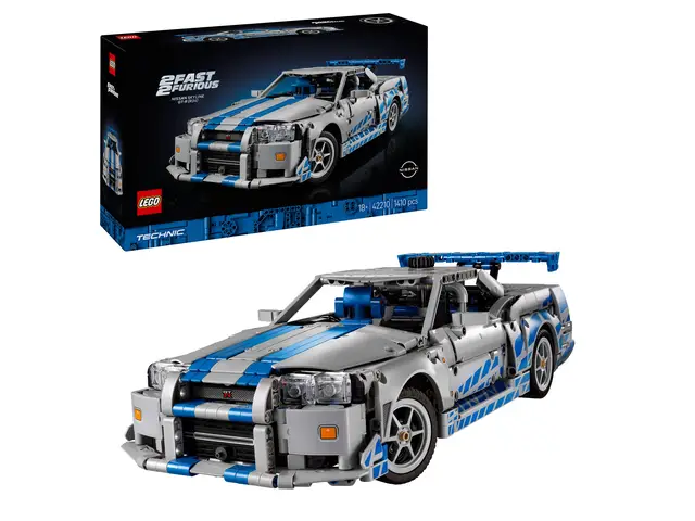 LEGO® 2 Fast 2 Furious Nissan Skyline GT-R (R34) Flitzer