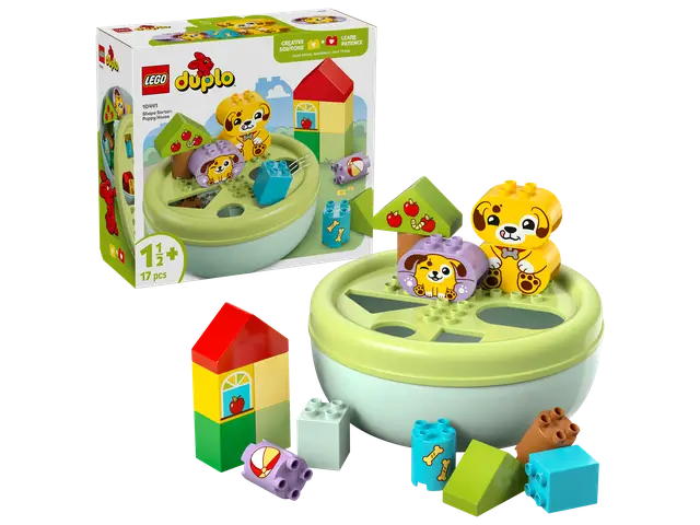 LEGO® Trieur de formes : la niche du chiot