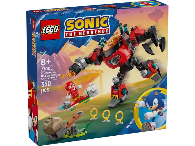 LEGO® Knuckles vs. Dr. Eggmans Egg Crusher Mech