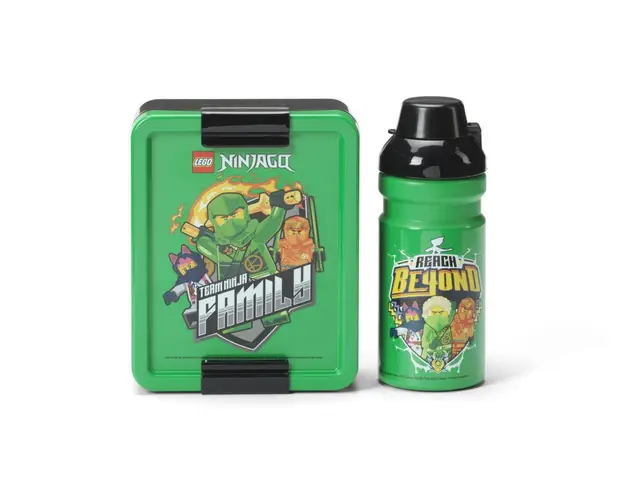 ROOM COPENHAGEN A/S Ninjago green lunch set
